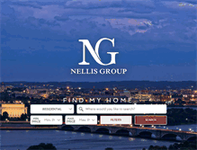 Tablet Screenshot of nellisgroup.com